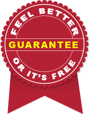 Feel Better or It's Free Guarantee